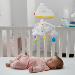 Móbile Nuvens Hora de Dormir - Ativa automaticamente
