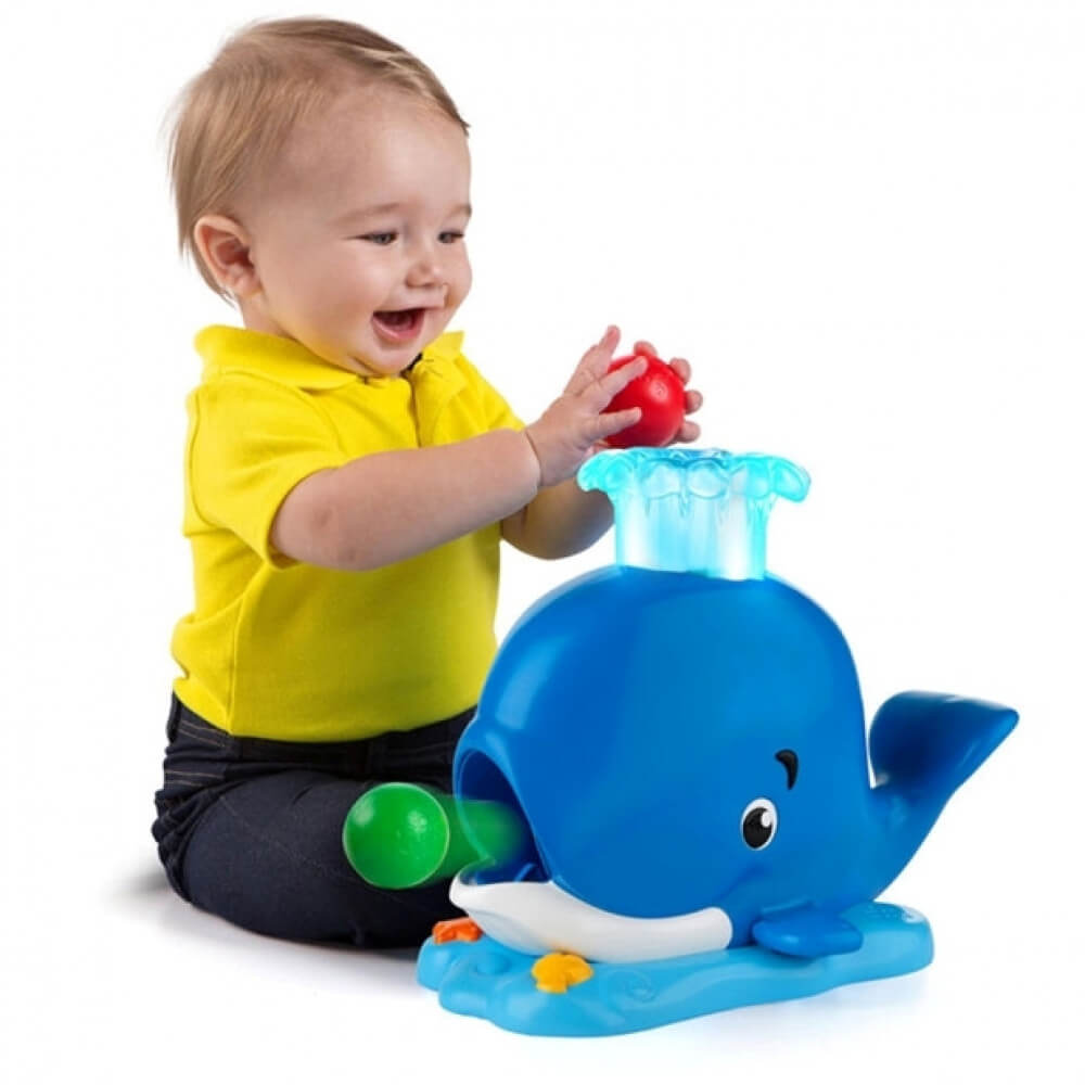 Baleia Divertida Silly Spout Whale Popper