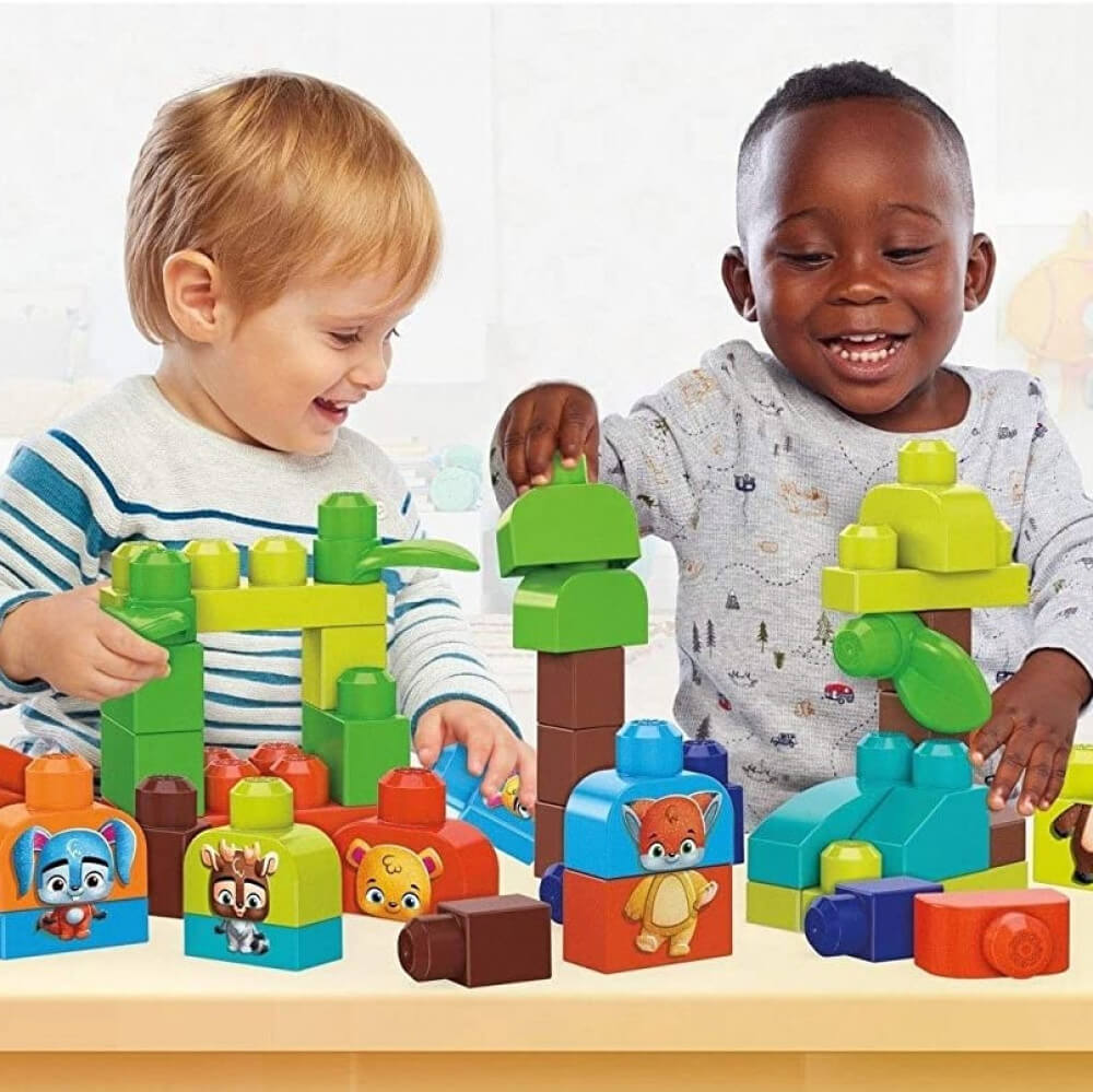 Amigos Da Floresta - Mega Blocos - Mega Bloks First Builders